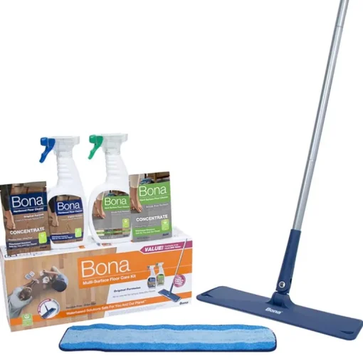 Bona 16.5 In. W Dry/Wet Fiber Floor Care Kit
