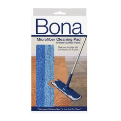 Bona Microplus 15 in. Flat Microfiber Deep Clean Pad 1 pk