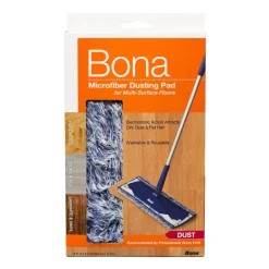Bona Microplus 17 in. Flat Microfiber Dusting Pad 1 pk