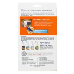 Bona Microplus 17 in. Flat Microfiber Dusting Pad 1 pk