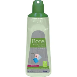 Bona No Scent Floor Cleaner Refill Liquid 34 oz. (Pack of 8)