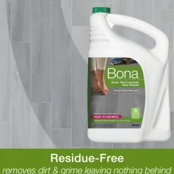 Bona No Scent Floor Cleaner Refill Liquid 160 oz. (Pack of 4)