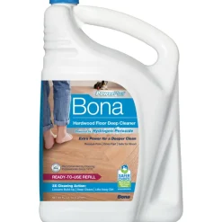 Bona PowerPlus No Scent Hardwood Floor Cleaner Liquid 160 oz. (Pack of 4)
