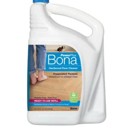 Bona PowerPlus No Scent Hardwood Floor Cleaner Liquid 160 oz. (Pack of 4)