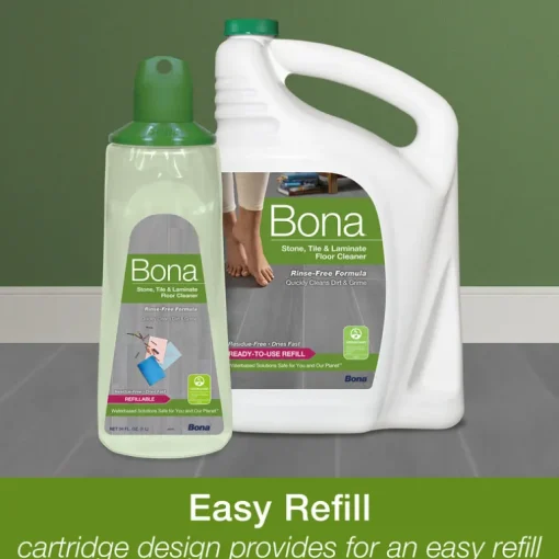 Bona Wm700054003 34 Oz No Scent Floor Cleaner Refill Liquid