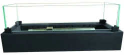 Bond Lara TableFire Lara Propane Firebowl 8 in. H x 20 in. W x 7 in. D Steel