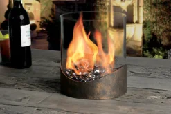 Bond TableFire Roxbury Propane Firebowl 10.5 in. H x 8 in. W x 8 in. D Steel