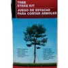 Bond Black Plastic Tree Stake 15 H in.