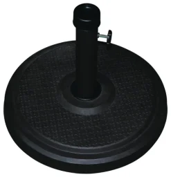 Bond Black Round Envirostone Umbrella Base