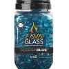 Bond Manufacturing Bodega Blue Gloss Glass Fire Pit Lava Glass