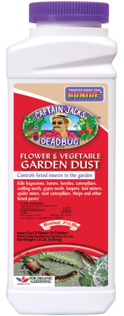 Bonide Captain Jacks Deadbug Brew Organic Insect Killer Dust 1 lb