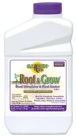 Bonide Garden Rich Root & Grow Liquid Root Stimulator & Plant Starter 1 qt