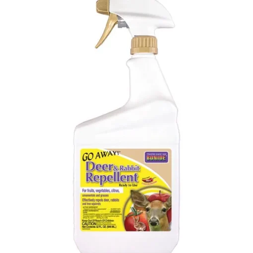 Bonide Go Away Animal Repellent Liquid For Deer and Rabbits 32 oz