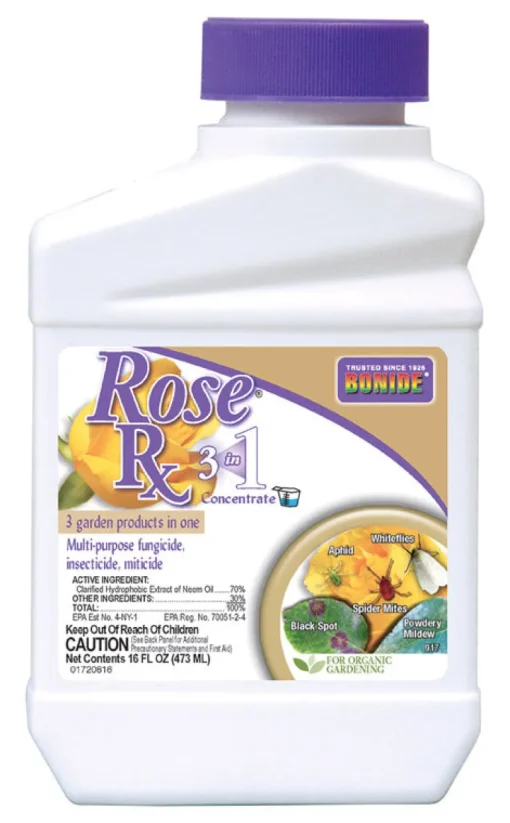 Bonide Rose Rx Organic Concentrated Liquid Disease Control 16 oz