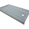 Bootz 4 in. H X 32 in. W X 60 in. L White Shower Base