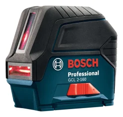 Bosch 2 beam Self Leveling Cross-Line Laser 165 ft. 8 pc
