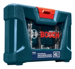 Bosch High Speed Steel Drill and Driver Bit Set Hex Shank 41 pc