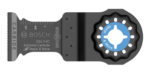 Bosch Starlock 1-1/4 in. X 4 in. L Carbide Plunge Blade 1 pk