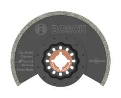 Bosch StarLock 3-1/2 in. X 3 in. L Diamond Coated Grit Segment Blade 1 pk