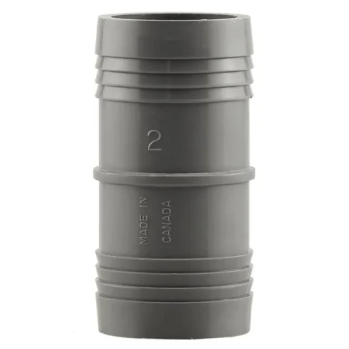 Boshart Industries 2 in. Insert X 2 in. D Insert Polypropylene 4 in. Coupling 1 pk