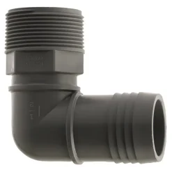 Boshart Industries 1-1/2 in. MPT X 1-1/2 in. D Insert Polypropylene Combination Elbow 1 pk