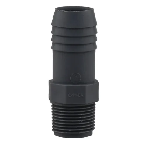 Boshart Industries 3/4 in. MPT in. X 1 in. D Insert Polypropylene Reducing Male Adapter 1 pk