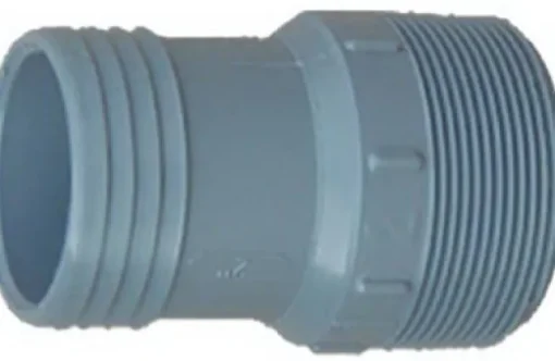 Boshart Industries 2 in. MPT in. X 2 in. D Insert Polypropylene Male Adapter 1 pk
