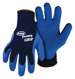 Boss Frosty Grip Men's Indoor/Outdoor Insulated String Gloves Blue M 1 pair