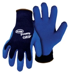 Boss Frosty Grip Men's Indoor/Outdoor Insulated String Gloves Blue XL 1 pair