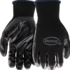 Boss JobMaster Men's Indoor/Outdoor Palm Gloves Black/Gray L 1 pair