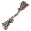Boss Pet Digger's Multicolored Cotton Rag Bone Rope Dog Tug Toy Large 1 pk