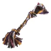 Boss Pet Digger's Multicolored Cotton Rag Bone Rope Dog Tug Toy Small 1 pk