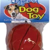 Boss Pet Digger's Orange Latex Basketball Squeaky Dog Toy Medium 1 pk