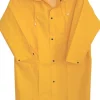 Boss Yellow M PVC-Coated Rayon Rain Jacket 35 mil Think