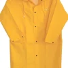 Boss Yellow PVC-Coated Rayon Rain Jacket L