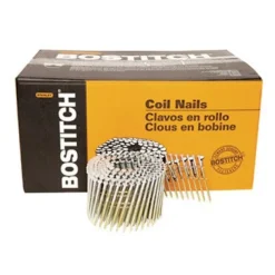 Bostitch 3-1/4 in. L Angled Coil Coated Framing Nails 15 deg 2700 pk