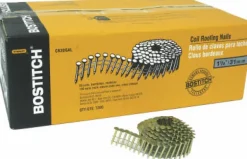 Bostitch 1-1/4 in. L Wire Coil Galvanized Roofing Nails 15 deg 7200 pk
