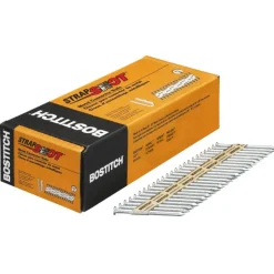 Bostitch StrapShot 2-1/2 in. L X 10 Ga. Paper Strip Galvanized Metal Connector Nails 500 pk
