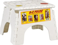 B&R Plastics E-Z Foldz 9 in. H X 10.6 in. W X 10.6 in. D 300 lb. capacity 1 step Resin Folding Step
