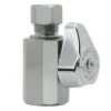 BrassCraft 1/2 in. Compression outlets X 3/8 in. Chrome Plated Stop Valve