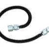 Brasscraft ProCoat 1/2 in. MIP x 1/2 in. Dia. 24 in. Stainless Steel Gas Connector