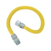 BrassCraft ProCoat 1/2 in. FIP X 3/4 in. D MIP 18 ft. Stainless Steel Gas Connector