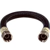 BrassCraft Speedi Plumb 3/4 in. FIP X 3/4 in. D FIP 24 in. Polymer Braided Water Heater Connector