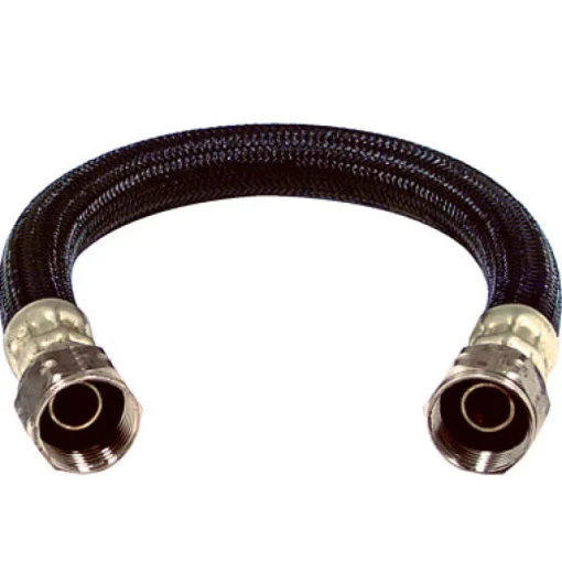 BrassCraft Speedi Plumb 3/4 in. FIP X 3/4 in. D FIP 24 in. Polymer Braided Water Heater Connector