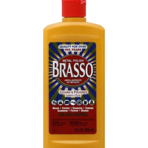 Brasso 89334 8Oz 8 Oz Metal Polish (Pack Of 8)