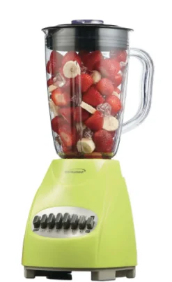 Brentwood Jb-220g 1.5 Liter Lime Green 12-Speed Blender