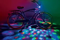 Brightz Cruzin Brightz LED Disco LED Bicycle Light Accessory ABS Plastics 1 pk