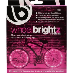 Brightz Wheel Brightz Pink LED Bike Accessory ABS Plastics 1 pk