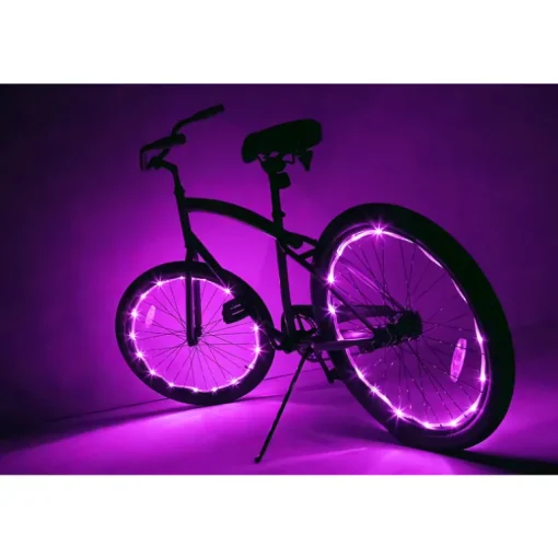 Brightz Wheel Brightz Pink LED Bike Accessory ABS Plastics 1 pk