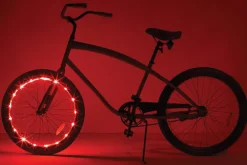 Brightz Wheel Brightz Red LED Bike Accessory Light ABS Plastics 1 pk